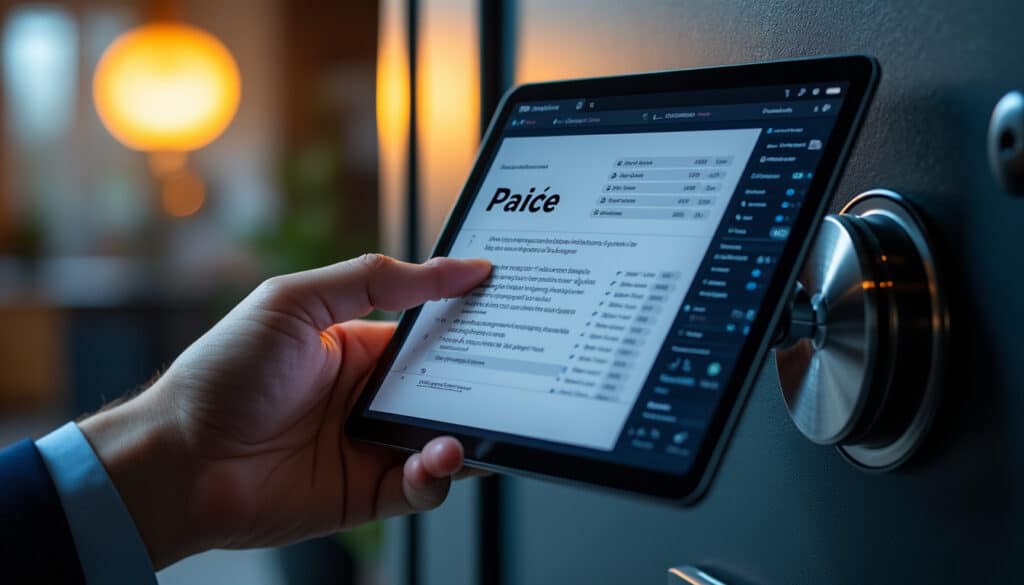 Fiche de paie en ligne dans un coffre-fort sécurisé et facile d’accès